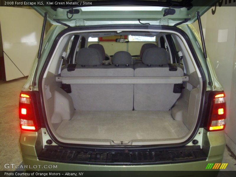 Kiwi Green Metallic / Stone 2008 Ford Escape XLS