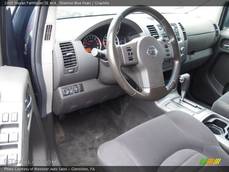 Silverton Blue Pearl / Graphite 2005 Nissan Pathfinder SE 4x4