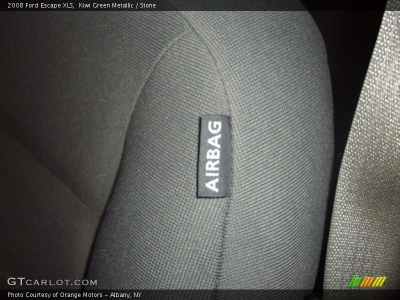 Kiwi Green Metallic / Stone 2008 Ford Escape XLS