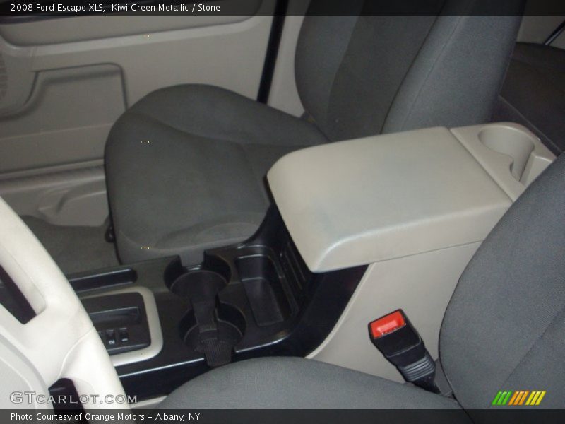 Kiwi Green Metallic / Stone 2008 Ford Escape XLS