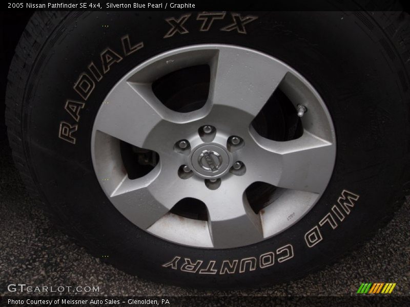 Silverton Blue Pearl / Graphite 2005 Nissan Pathfinder SE 4x4