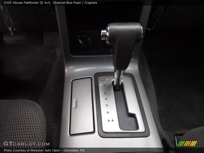 Silverton Blue Pearl / Graphite 2005 Nissan Pathfinder SE 4x4