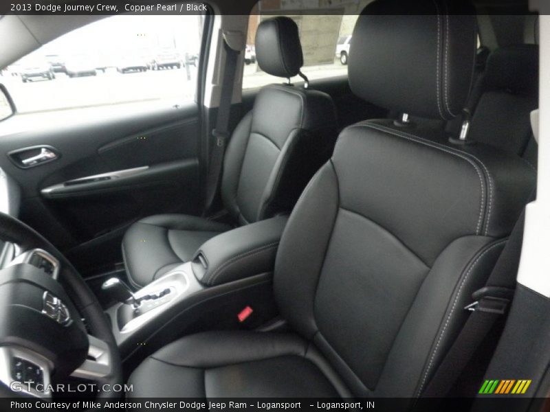 Copper Pearl / Black 2013 Dodge Journey Crew