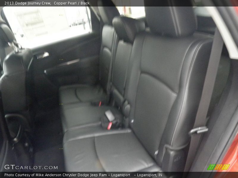 Copper Pearl / Black 2013 Dodge Journey Crew