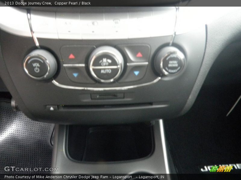 Copper Pearl / Black 2013 Dodge Journey Crew
