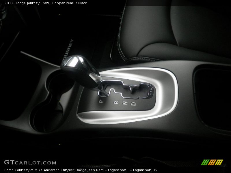 Copper Pearl / Black 2013 Dodge Journey Crew