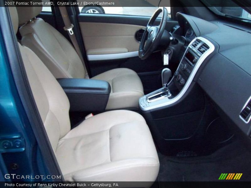 Crystal Lake / Ebony/Cashmere 2007 Pontiac Torrent AWD