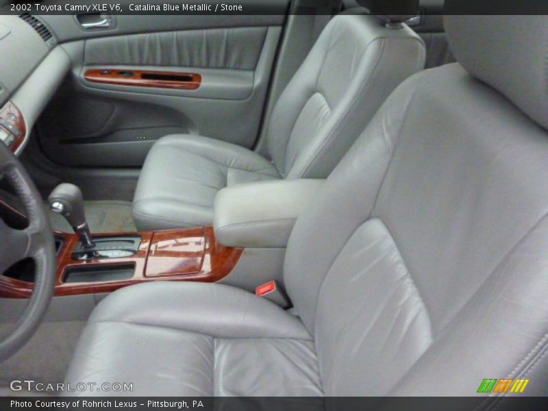 Catalina Blue Metallic / Stone 2002 Toyota Camry XLE V6