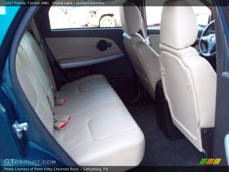 Crystal Lake / Ebony/Cashmere 2007 Pontiac Torrent AWD