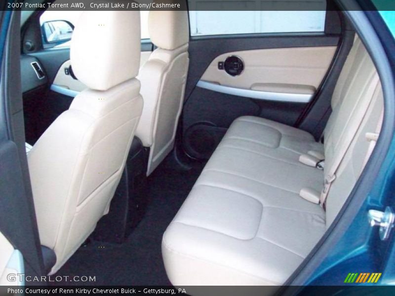 Crystal Lake / Ebony/Cashmere 2007 Pontiac Torrent AWD