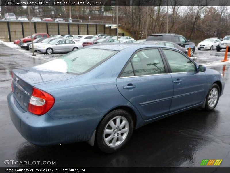 Catalina Blue Metallic / Stone 2002 Toyota Camry XLE V6