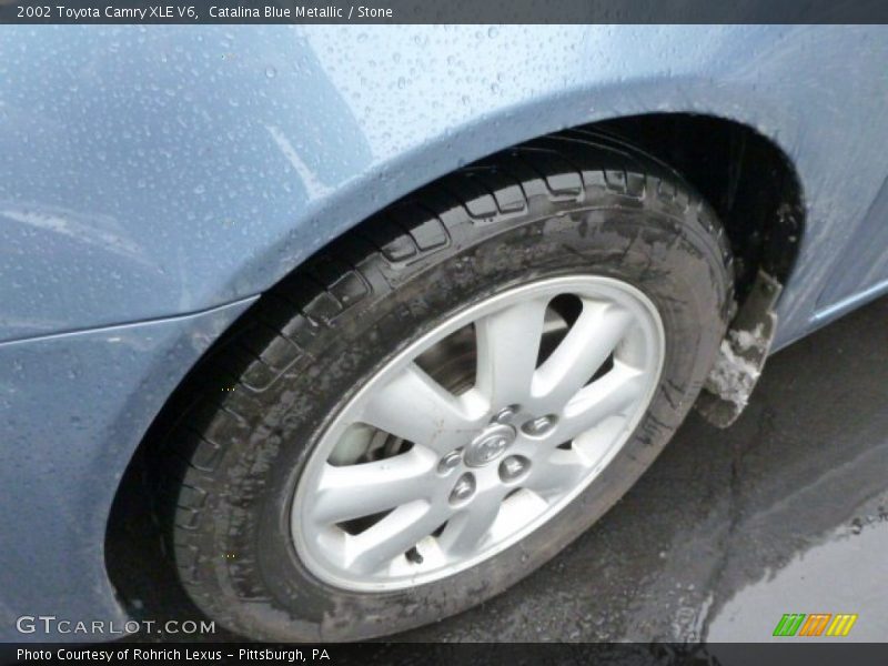 Catalina Blue Metallic / Stone 2002 Toyota Camry XLE V6