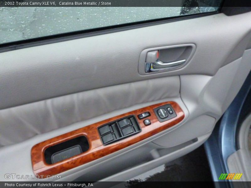 Catalina Blue Metallic / Stone 2002 Toyota Camry XLE V6