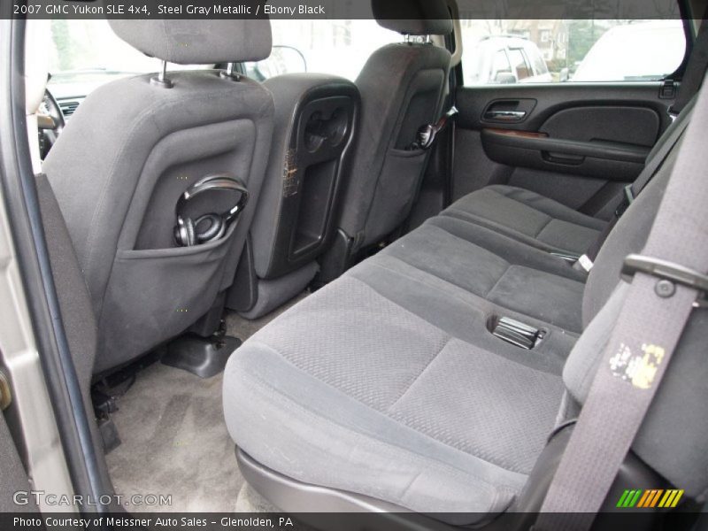 Steel Gray Metallic / Ebony Black 2007 GMC Yukon SLE 4x4