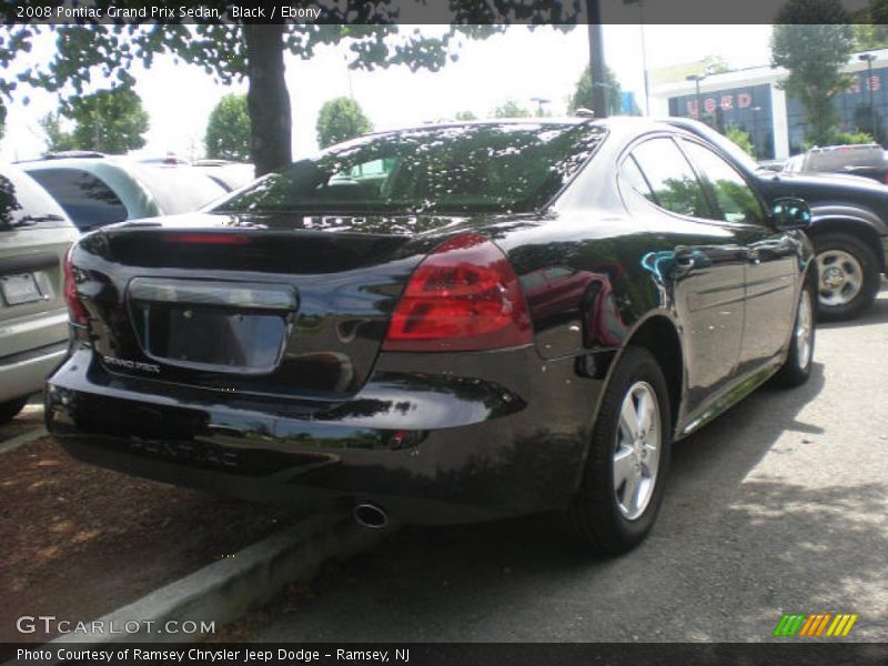 Black / Ebony 2008 Pontiac Grand Prix Sedan