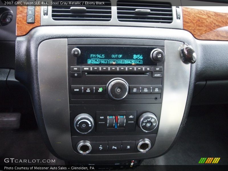 Steel Gray Metallic / Ebony Black 2007 GMC Yukon SLE 4x4