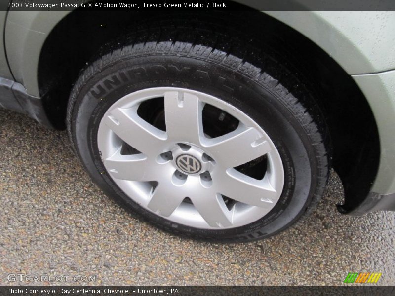 Fresco Green Metallic / Black 2003 Volkswagen Passat GLX 4Motion Wagon