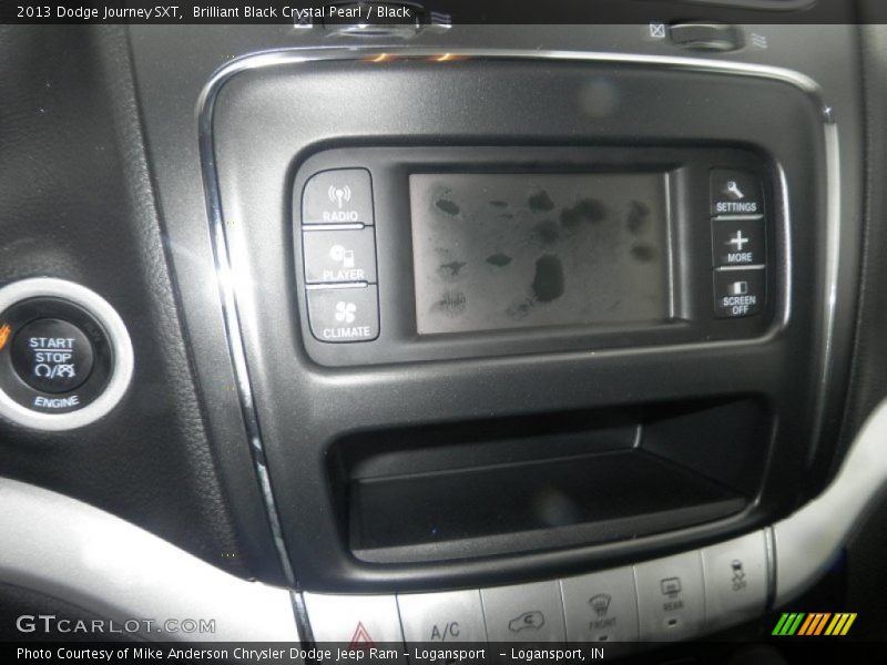 Brilliant Black Crystal Pearl / Black 2013 Dodge Journey SXT