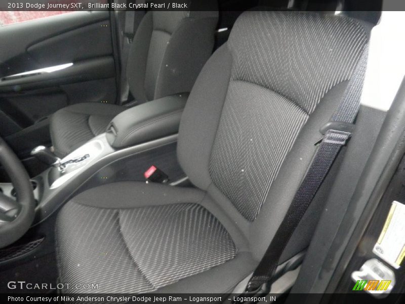 Brilliant Black Crystal Pearl / Black 2013 Dodge Journey SXT