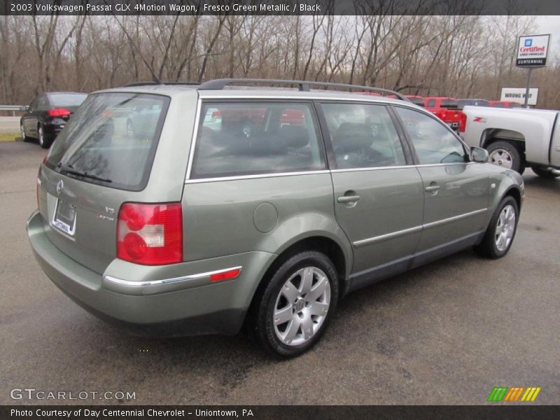 Fresco Green Metallic / Black 2003 Volkswagen Passat GLX 4Motion Wagon