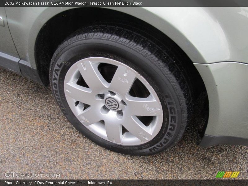 Fresco Green Metallic / Black 2003 Volkswagen Passat GLX 4Motion Wagon
