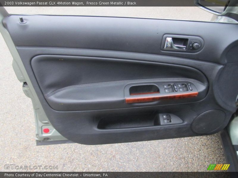 Fresco Green Metallic / Black 2003 Volkswagen Passat GLX 4Motion Wagon