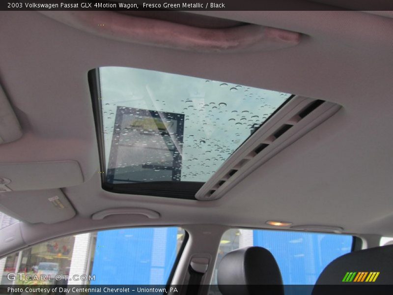 Fresco Green Metallic / Black 2003 Volkswagen Passat GLX 4Motion Wagon