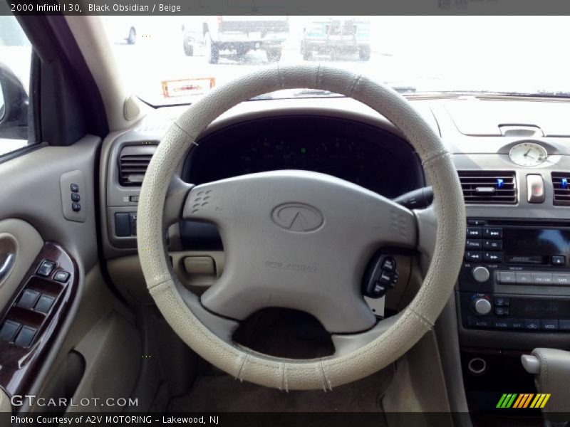 Black Obsidian / Beige 2000 Infiniti I 30