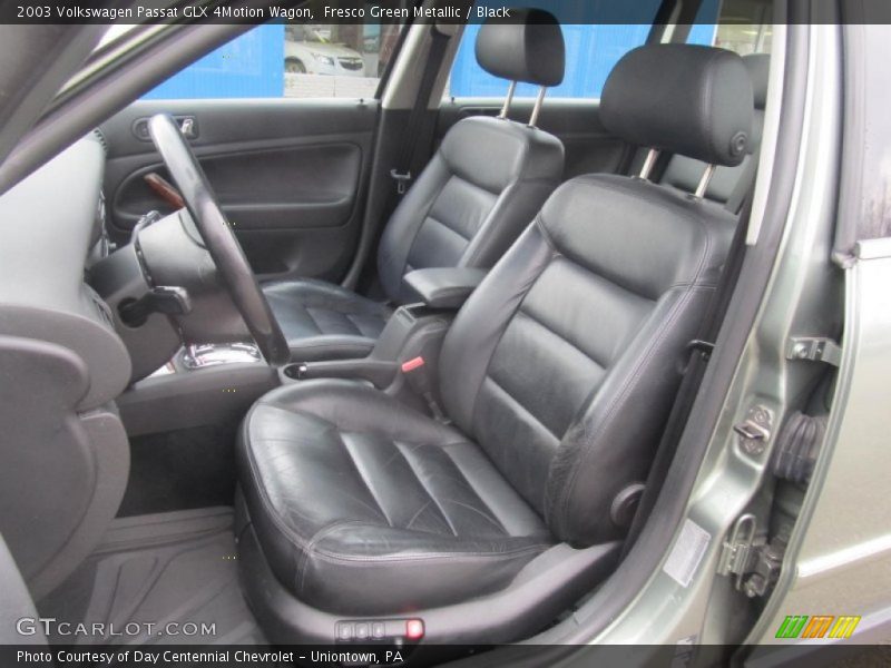  2003 Passat GLX 4Motion Wagon Black Interior