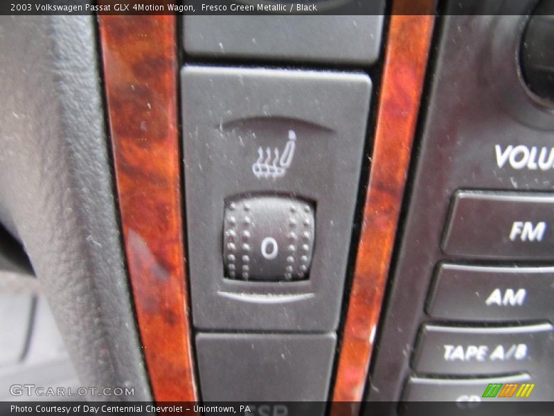 Fresco Green Metallic / Black 2003 Volkswagen Passat GLX 4Motion Wagon