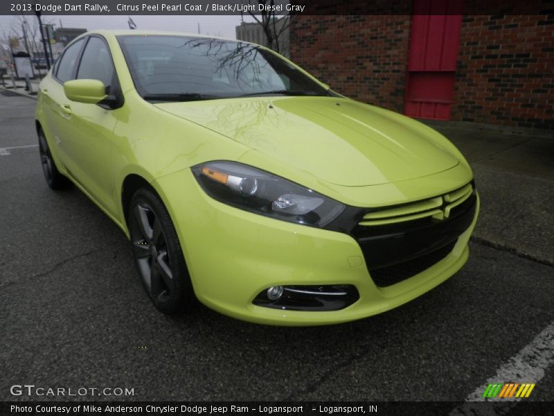 Front 3/4 View of 2013 Dart Rallye