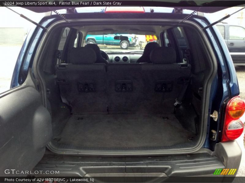 Patriot Blue Pearl / Dark Slate Gray 2004 Jeep Liberty Sport 4x4