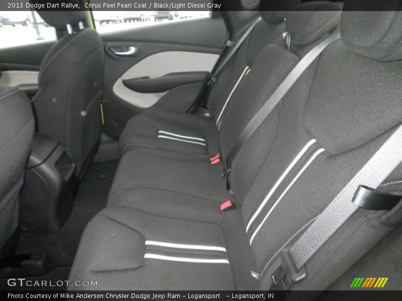 Rear Seat of 2013 Dart Rallye
