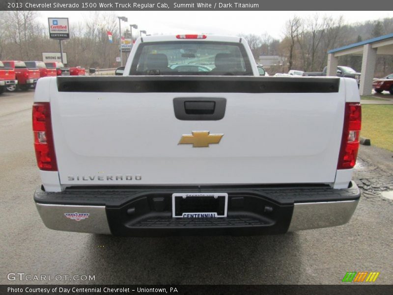 Summit White / Dark Titanium 2013 Chevrolet Silverado 1500 Work Truck Regular Cab