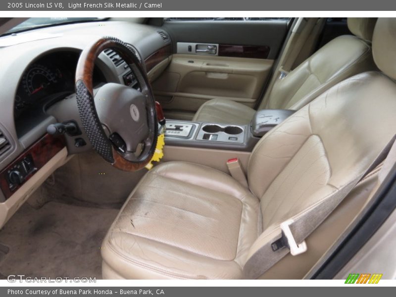 Light French Silk Metallic / Camel 2005 Lincoln LS V8