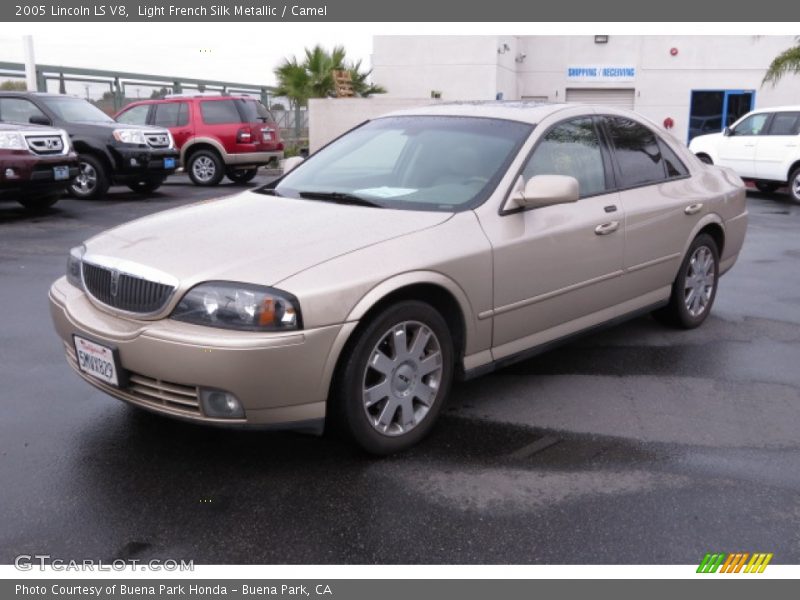 Light French Silk Metallic / Camel 2005 Lincoln LS V8