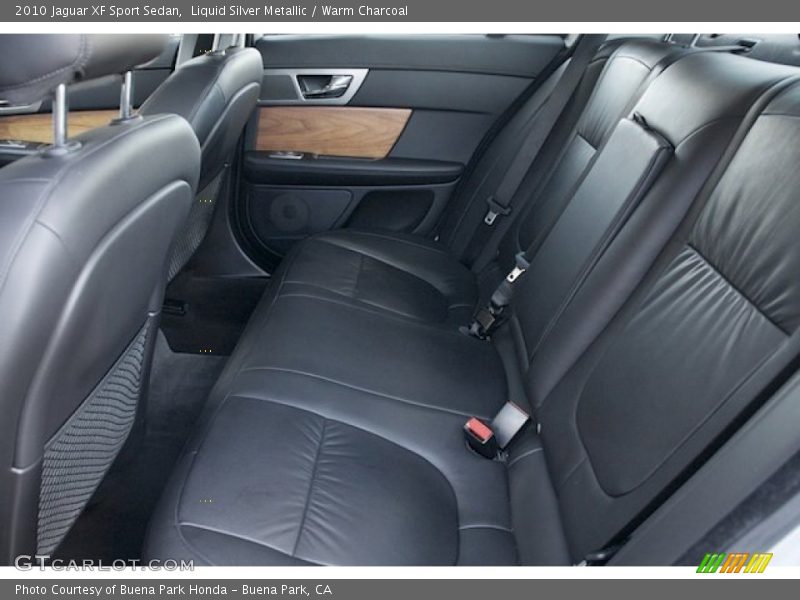Liquid Silver Metallic / Warm Charcoal 2010 Jaguar XF Sport Sedan