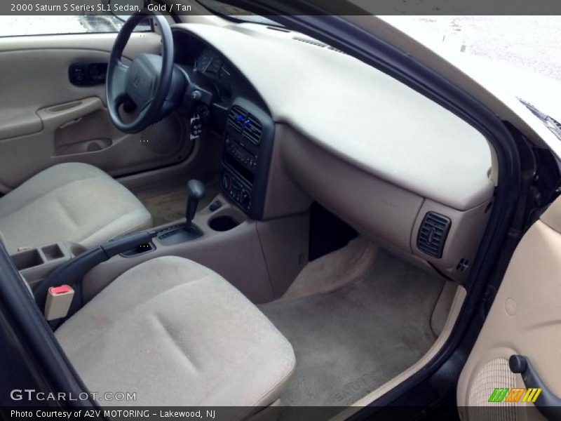 Gold / Tan 2000 Saturn S Series SL1 Sedan