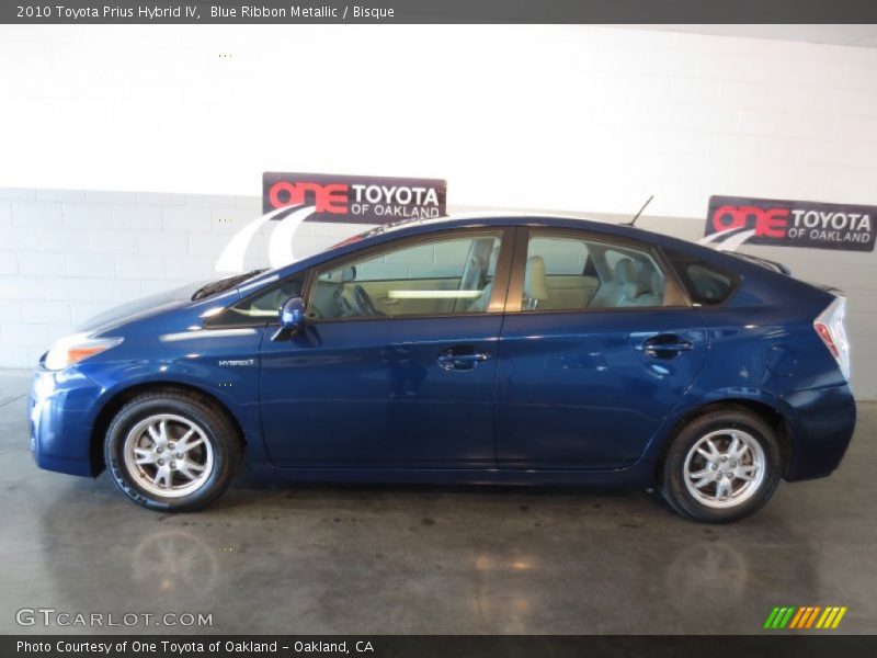 Blue Ribbon Metallic / Bisque 2010 Toyota Prius Hybrid IV