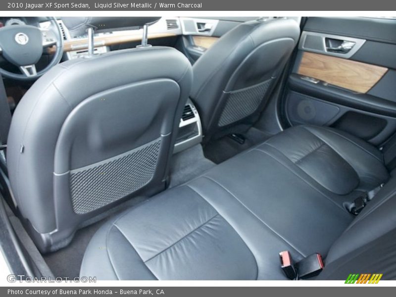 Rear Seat of 2010 XF Sport Sedan