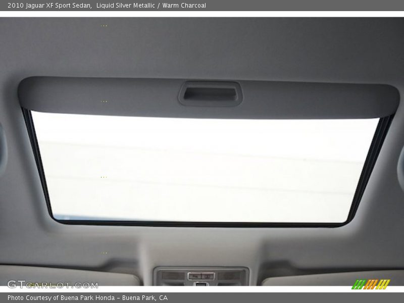 Sunroof of 2010 XF Sport Sedan