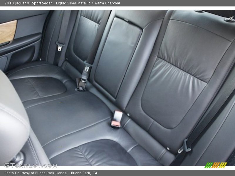 Liquid Silver Metallic / Warm Charcoal 2010 Jaguar XF Sport Sedan