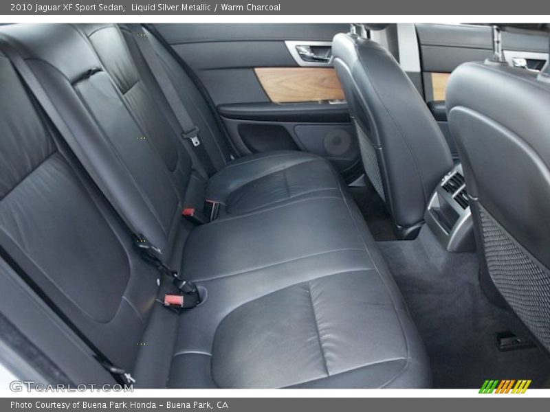 Rear Seat of 2010 XF Sport Sedan