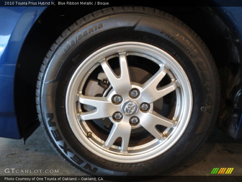 Blue Ribbon Metallic / Bisque 2010 Toyota Prius Hybrid IV