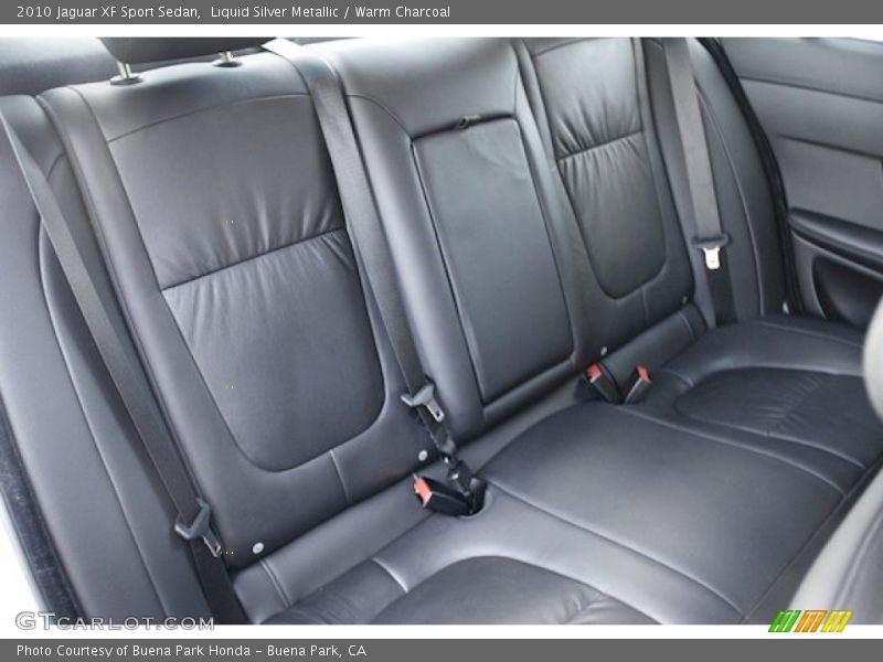 Rear Seat of 2010 XF Sport Sedan