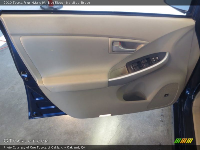 Blue Ribbon Metallic / Bisque 2010 Toyota Prius Hybrid IV