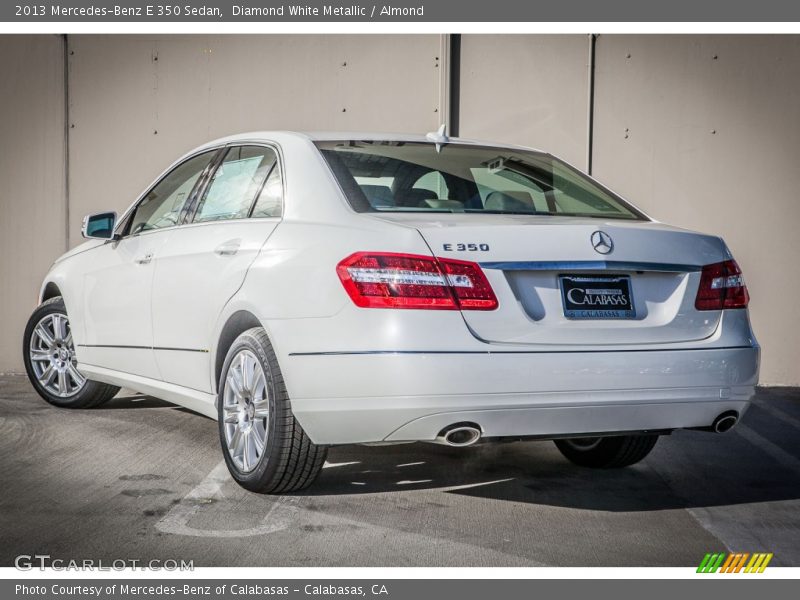 Diamond White Metallic / Almond 2013 Mercedes-Benz E 350 Sedan