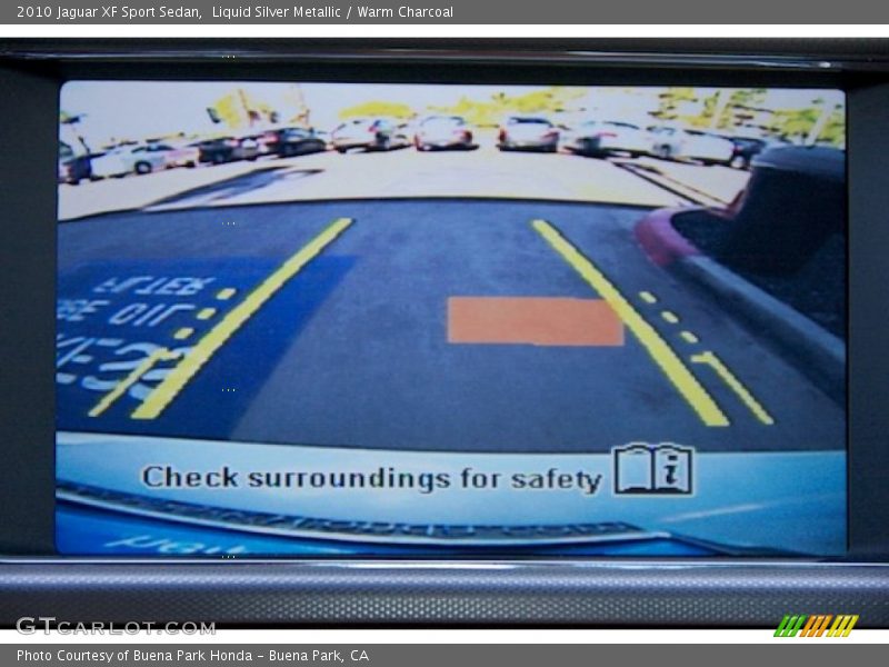 Liquid Silver Metallic / Warm Charcoal 2010 Jaguar XF Sport Sedan
