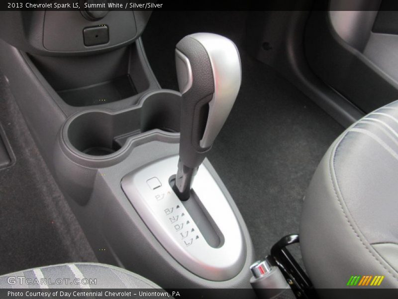 Summit White / Silver/Silver 2013 Chevrolet Spark LS