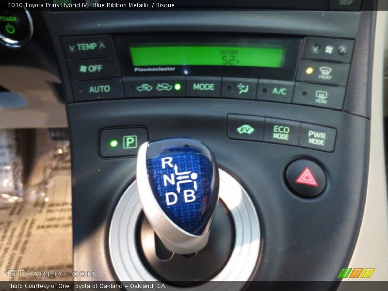 Blue Ribbon Metallic / Bisque 2010 Toyota Prius Hybrid IV